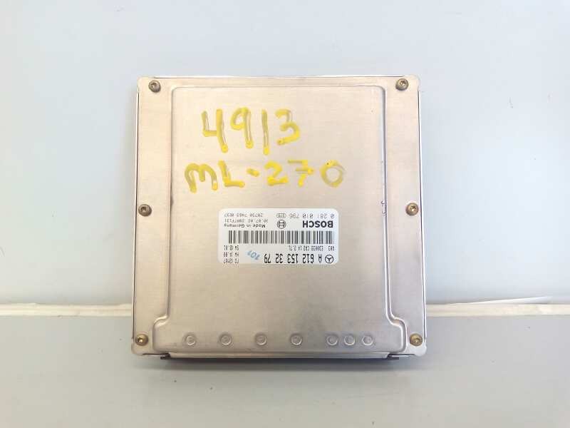 Recambio de centralita motor uce para mercedes-benz clase m (w163) 270 cdi (163.113) referencia OEM IAM A6121533279 0281010796 E