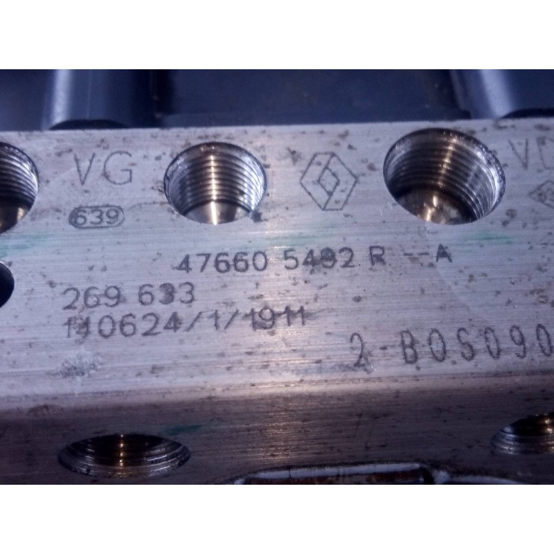 Recambio de abs para dacia logan ii ambiance referencia OEM IAM 476605492R  P3-B8-17-4