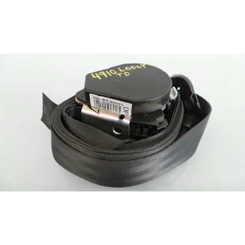 Recambio de cinturon seguridad trasero derecho para dacia lodgy ambiance referencia OEM IAM 888401893  E1-A1-39-1