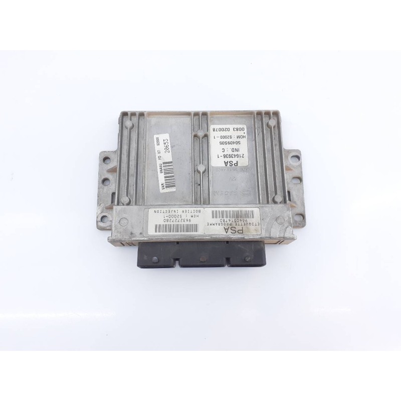 Recambio de centralita motor uce para citroën xsara picasso 1.8 16v referencia OEM IAM 9640514780 9632727280 E3-B2-14-1
