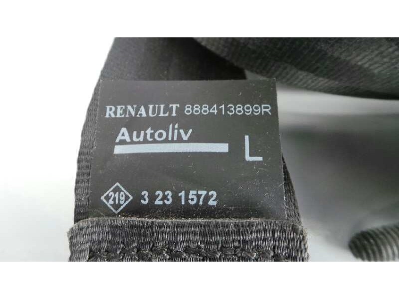 Recambio de cinturon seguridad trasero izquierdo para dacia lodgy ambiance referencia OEM IAM   E1-A1-11-4