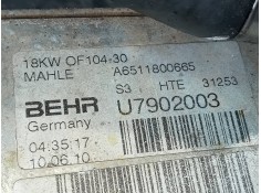 Recambio de enfriador aceite motor para mercedes-benz sprinterii caja cerrada (desde 01.06) 310/313/316 cdi (906.631/633/635/637 2