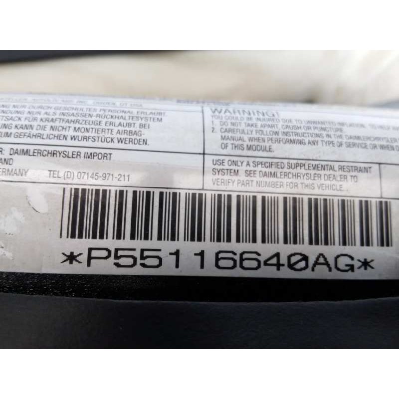 Recambio de airbag cortina delantero derecho para jeep gr. cherokee (wh) 3.0 crd limited referencia OEM IAM CNZS5MEGEPA CNZS5MEG