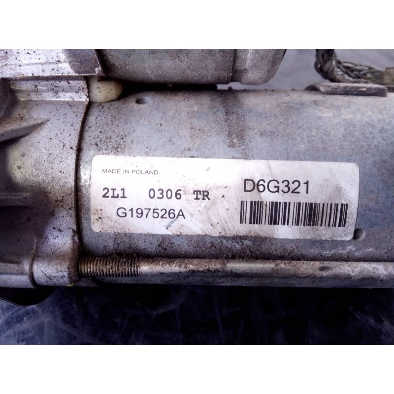 Recambio de motor arranque para fiat doblo cargo basis kasten referencia OEM IAM G197526A 2L10306TR 