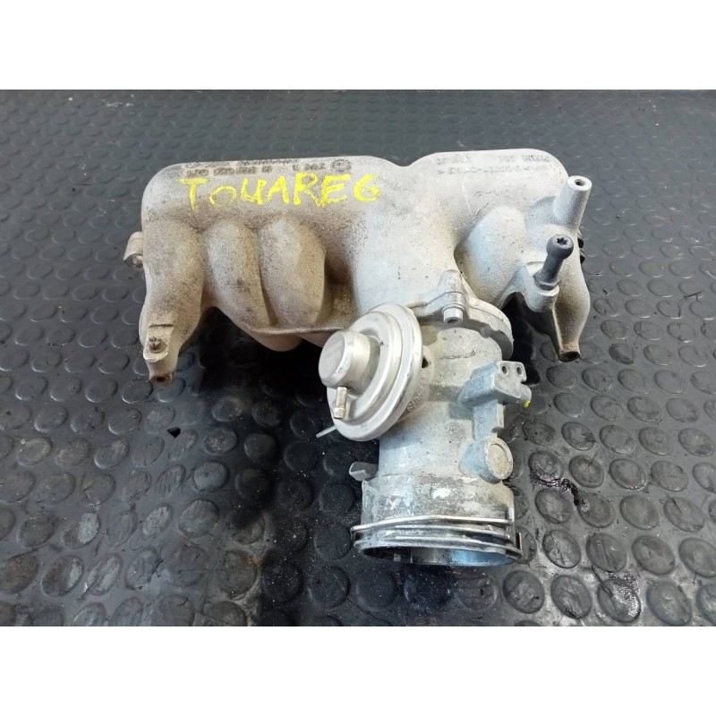 Recambio de colector admision para volkswagen touareg (7la) 2.5 tdi referencia OEM IAM 070129713H  P1-A2-12