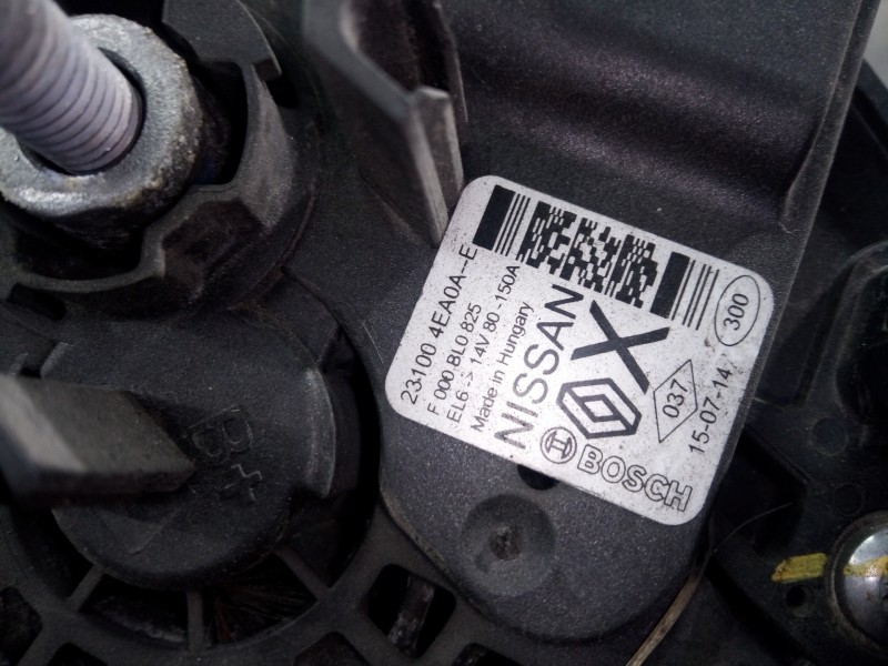 Recambio de alternador para nissan qashqai (j11) acenta referencia OEM IAM 231004EA0AF  P3-A5-3-2