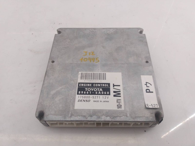 Recambio de centralita motor uce para toyota land cruiser (j12) 3.0 d-4d gx referencia OEM IAM 896616A060 1758005271 E3-B2-10-1