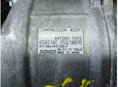 Recambio de compresor aire acondicionado para mercedes-benz clase a (w176) a 220 cdi 4matic (176.005) referencia OEM IAM 4472807 2