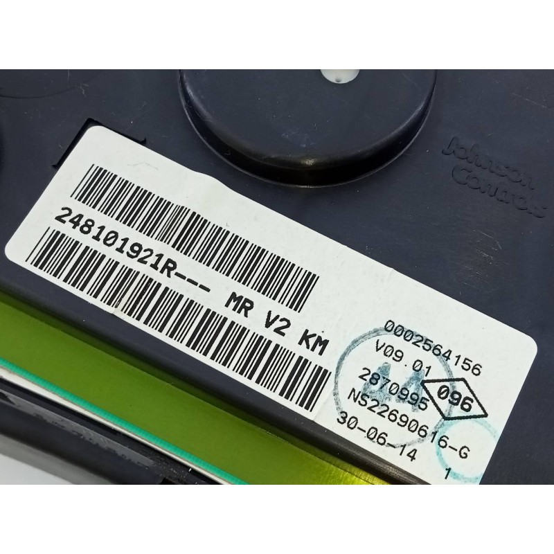 Recambio de cuadro instrumentos para dacia logan ii ambiance referencia OEM IAM 248101821R  E2-A1-37-1