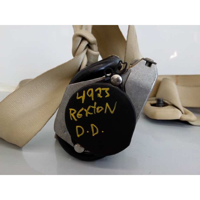 Recambio de cinturon seguridad delantero derecho para ssangyong rexton 270 xvt limited referencia OEM IAM 608034201B 078X090RH E