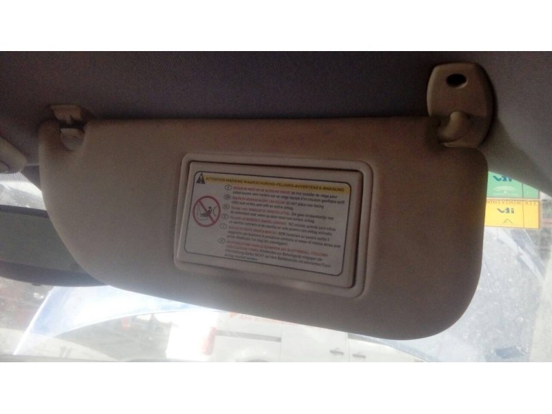 Recambio de parasol derecho para citroën c4 berlina collection referencia OEM IAM   