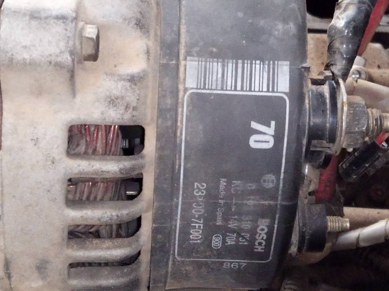 Recambio de alternador para chrysler jeep cherokee (j) 2.5 td referencia OEM IAM 231007F001  