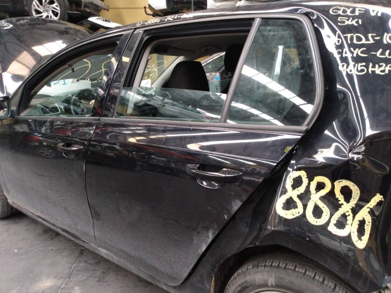 Recambio de puerta trasera izquierda para volkswagen golf vi (5k1) rabbit bluemotion referencia OEM IAM   