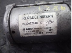 Recambio de motor arranque para nissan qashqai (j11) acenta referencia OEM IAM 233007224R  P3-A10-8-1 2