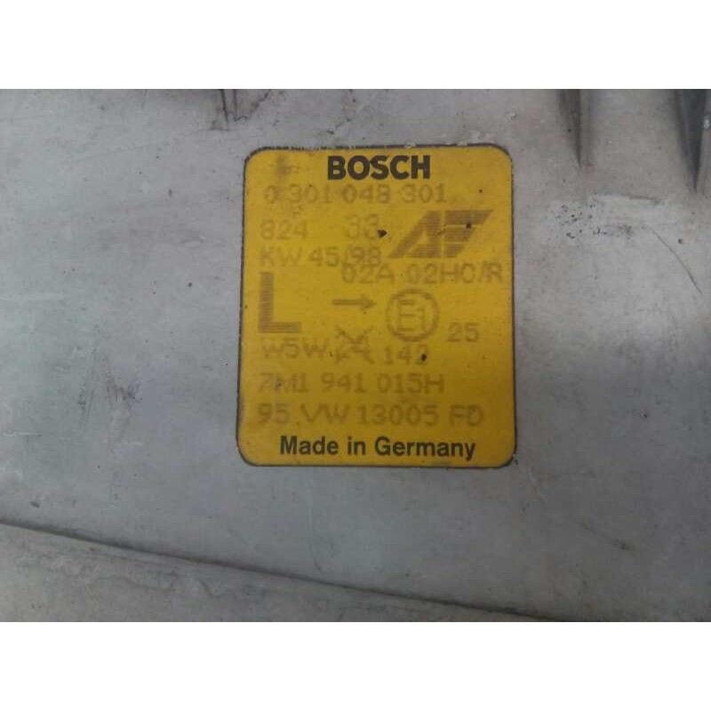 Recambio de faro izquierdo para volkswagen sharan (7m8) básico referencia OEM IAM 7M1941015K  E1-B6-9-4