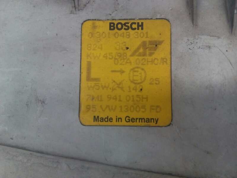 Recambio de faro izquierdo para volkswagen sharan (7m8) básico referencia OEM IAM 7M1941015K  E1-B6-9-4