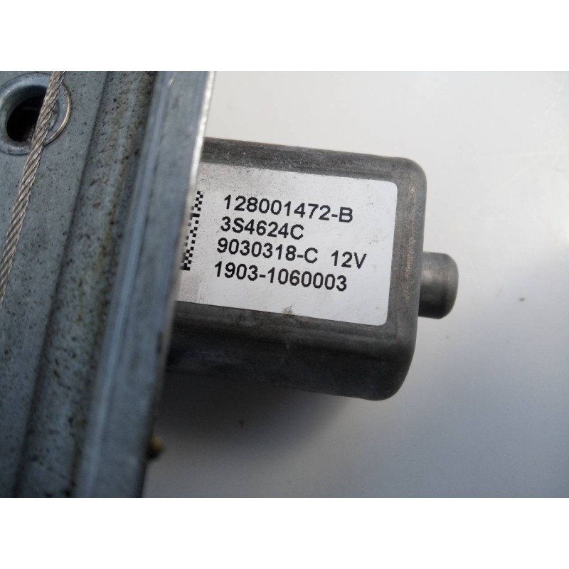 Recambio de elevalunas trasero izquierdo para renault clio iv dynamique referencia OEM IAM 128001472B 9030318C E1-A1-48-2