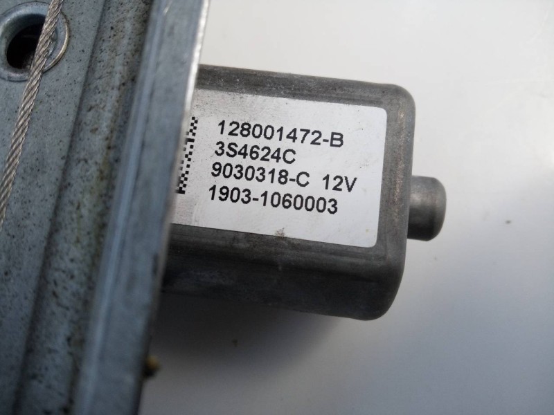 Recambio de elevalunas trasero izquierdo para renault clio iv dynamique referencia OEM IAM 128001472B 9030318C E1-A1-48-2