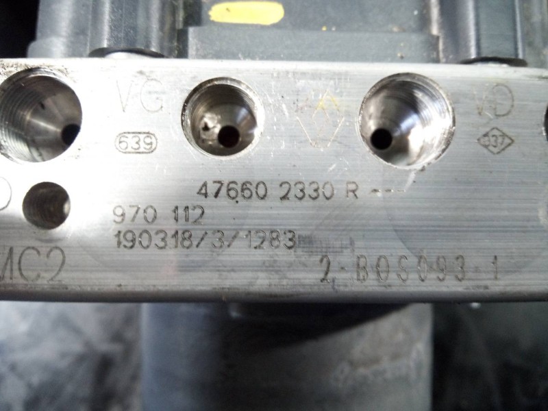 Recambio de abs para renault clio v business referencia OEM IAM 476602330R  P3-A8-28-4