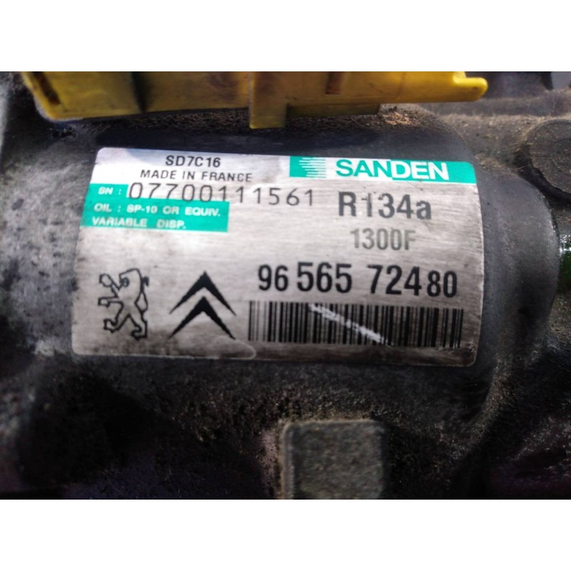 Recambio de compresor aire acondicionado para peugeot 407 premium referencia OEM IAM 9656572480  P3-A1-18-1