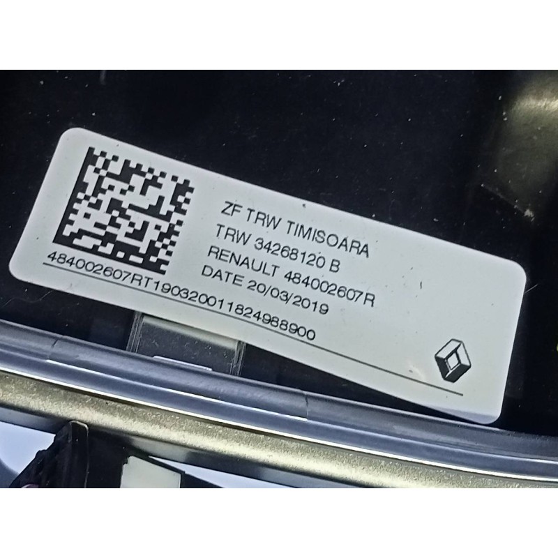 Recambio de volante para renault clio v business referencia OEM IAM 484002607R  E1-A1-43-1