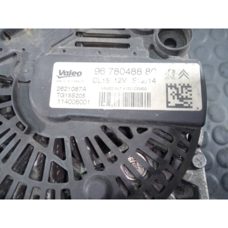 Recambio de alternador para peugeot 208 access referencia OEM IAM 9678048880  P3-A4-15-4