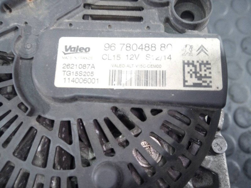 Recambio de alternador para peugeot 208 access referencia OEM IAM 9678048880  P3-A4-15-4