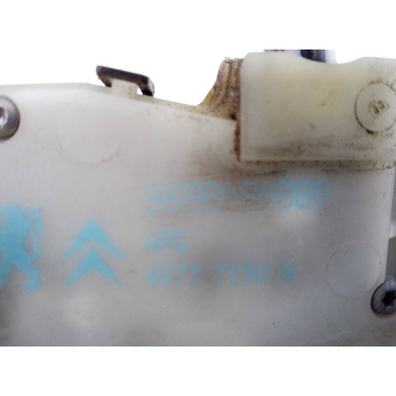 Recambio de cerradura puerta trasera izquierda para peugeot 208 access referencia OEM IAM 9688080880  E1-A4-40-1