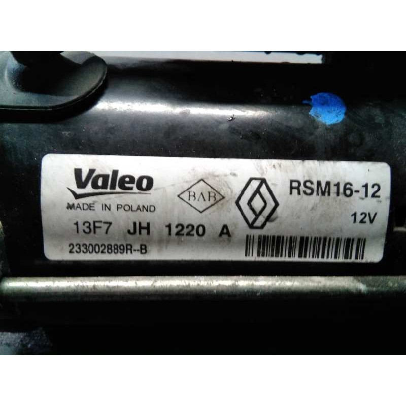 Recambio de motor arranque para renault trafic furgón l1h1 2,9t referencia OEM IAM 233002889RB  P3-B7-25-2
