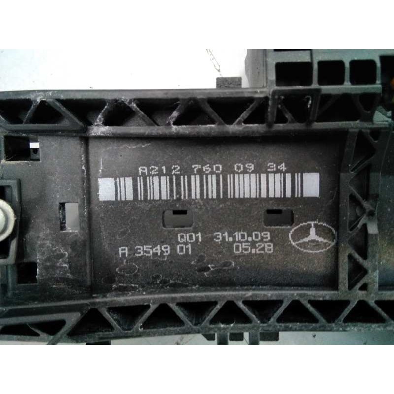 Recambio de cerradura puerta trasera derecha para mercedes-benz clase e (w212) lim. 350 cdi blueefficiency (212.025) referencia 