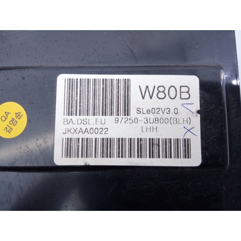 Recambio de mando climatizador para kia sportage drive 4x2 referencia OEM IAM 972503U800  E3-A3-36-2