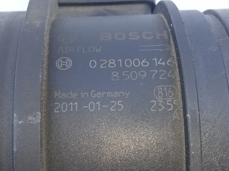 Recambio de caudalimetro para bmw x1 (e84) sdrive 18d referencia OEM IAM 8509724 0281006146 E3-A2-24-1