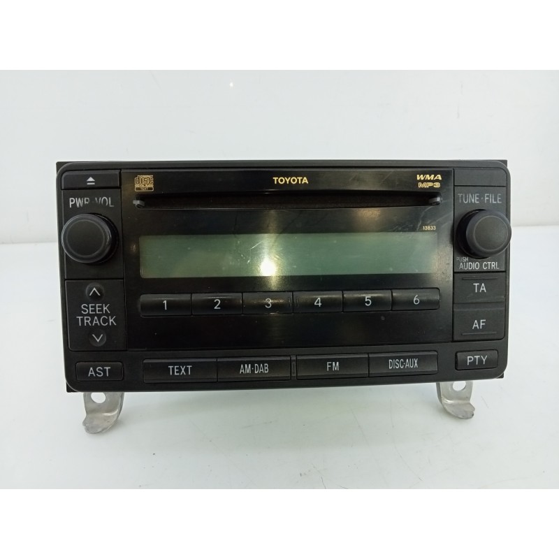 Recambio de sistema audio / radio cd para toyota land cruiser (j15) basis referencia OEM IAM 8612060D20  E3-B2-17-1