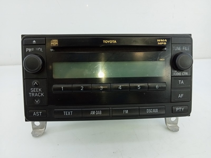 Recambio de sistema audio / radio cd para toyota land cruiser (j15) basis referencia OEM IAM 8612060D20  E3-B2-17-1
