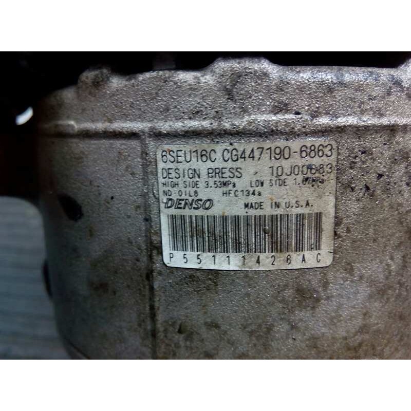 Recambio de compresor aire acondicionado para dodge avenger sxt referencia OEM IAM 4471906863 10J00083 P3-A1-12-3