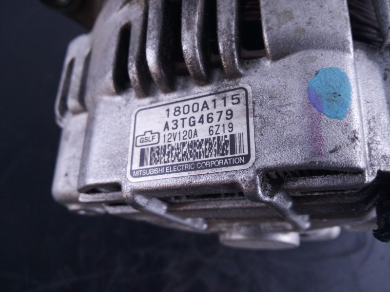 Recambio de alternador para mitsubishi montero (v80/v90) 3.2 di-d intense (3-ptas.) referencia OEM IAM 1800A115 A3TG4679 P3-B5-9
