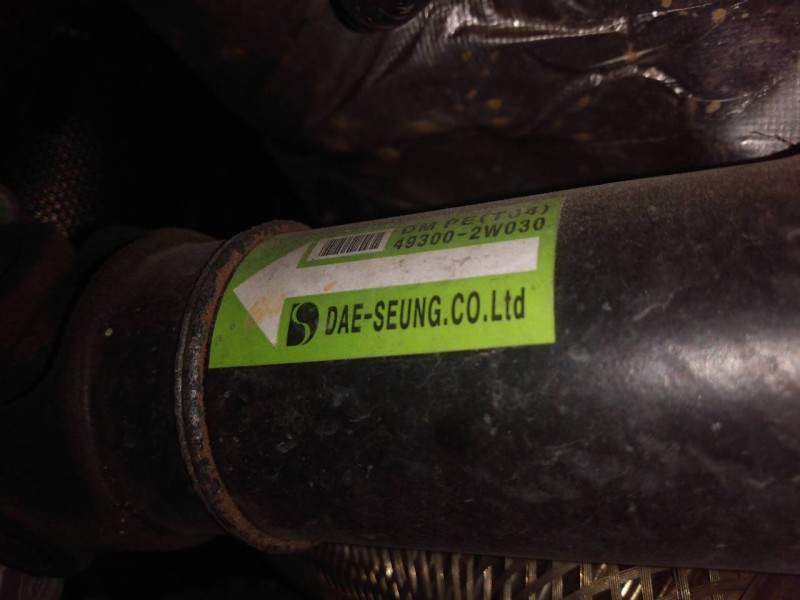 Recambio de transmision central para hyundai santa fe (dm) style 4wd referencia OEM IAM 493002W030  