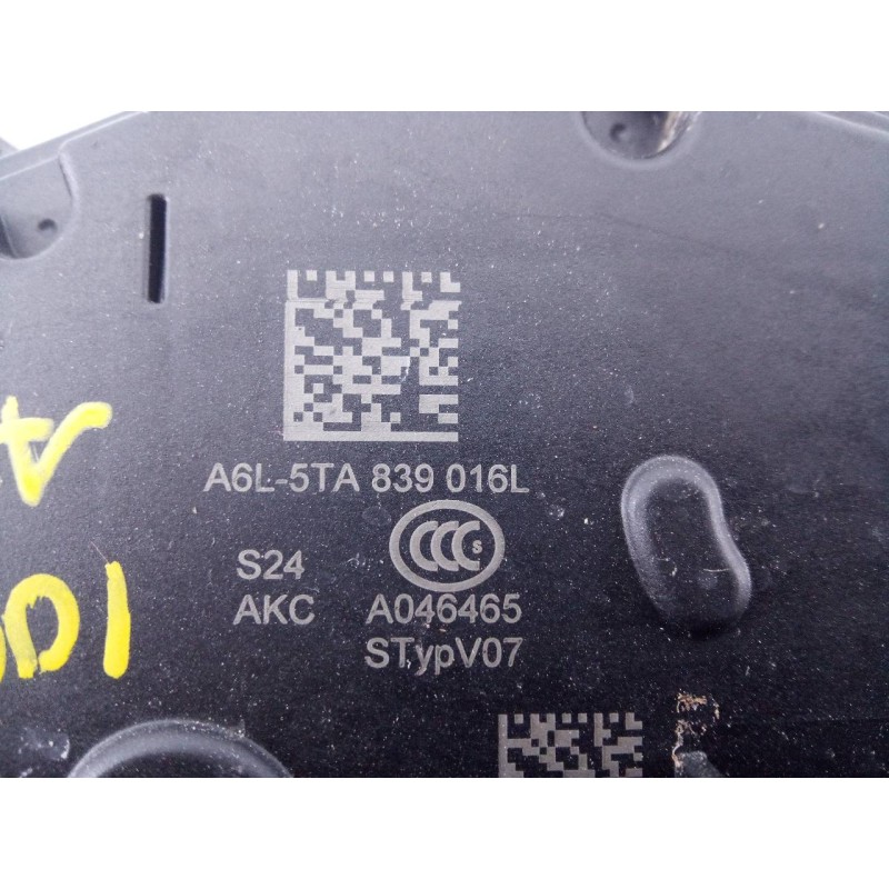 Recambio de cerradura puerta trasera derecha para seat ateca (kh7) fr go 4drive referencia OEM IAM A6L5TA839016L  E1-A5-39-2