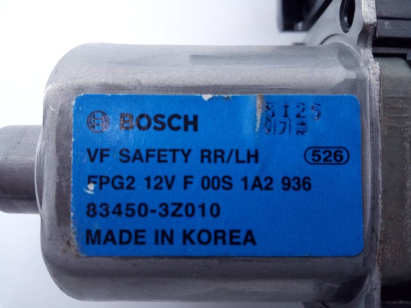 Recambio de elevalunas trasero izquierdo para hyundai i40 style referencia OEM IAM 834503Z019  E2-B5-54-2