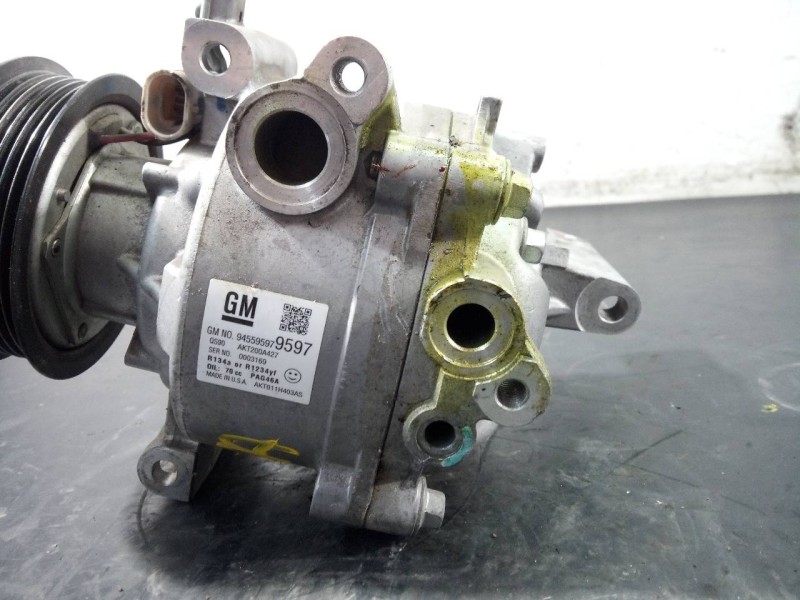 Recambio de compresor aire acondicionado para opel mokka x excellence referencia OEM IAM 945595979597  P3-A3-13-3