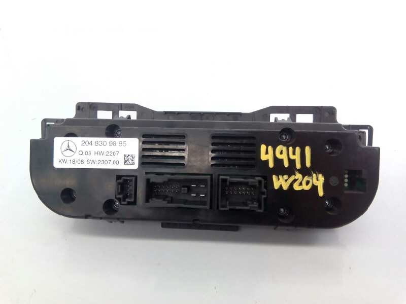 Recambio de mando climatizador para mercedes-benz clase c (w204) berlina c 200 cdi (204.007) referencia OEM IAM 2048309885  E3-A
