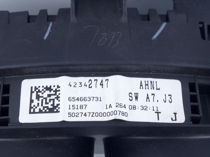 Recambio de cuadro instrumentos para opel mokka x excellence referencia OEM IAM 42342747 654663731 E3-A5-17-3