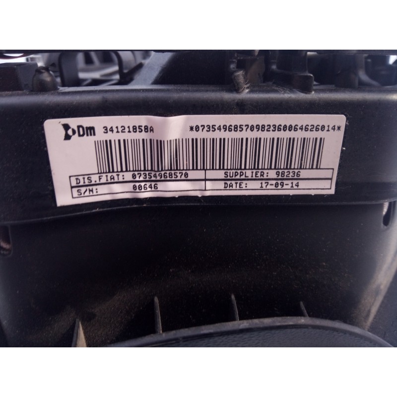 Recambio de airbag delantero izquierdo para fiat doblo ii cargo (263) furgón sx referencia OEM IAM 112142460798  E2-B2-3-2