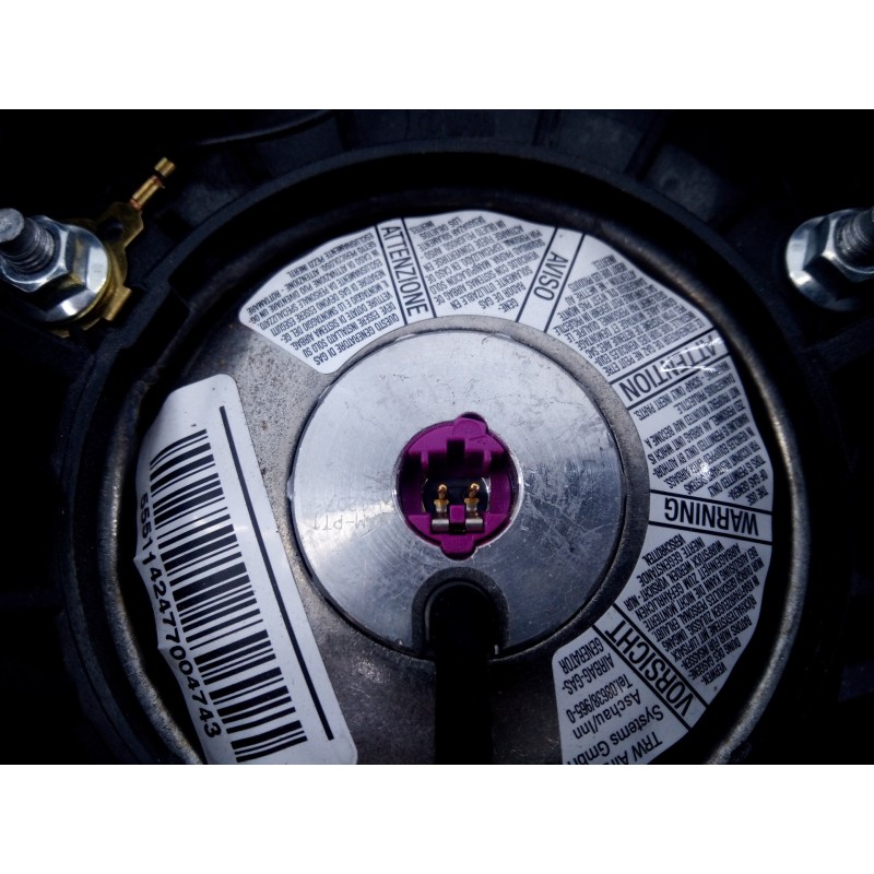 Recambio de airbag delantero izquierdo para fiat doblo ii cargo (263) furgón sx referencia OEM IAM 112142460798  E2-B2-3-2