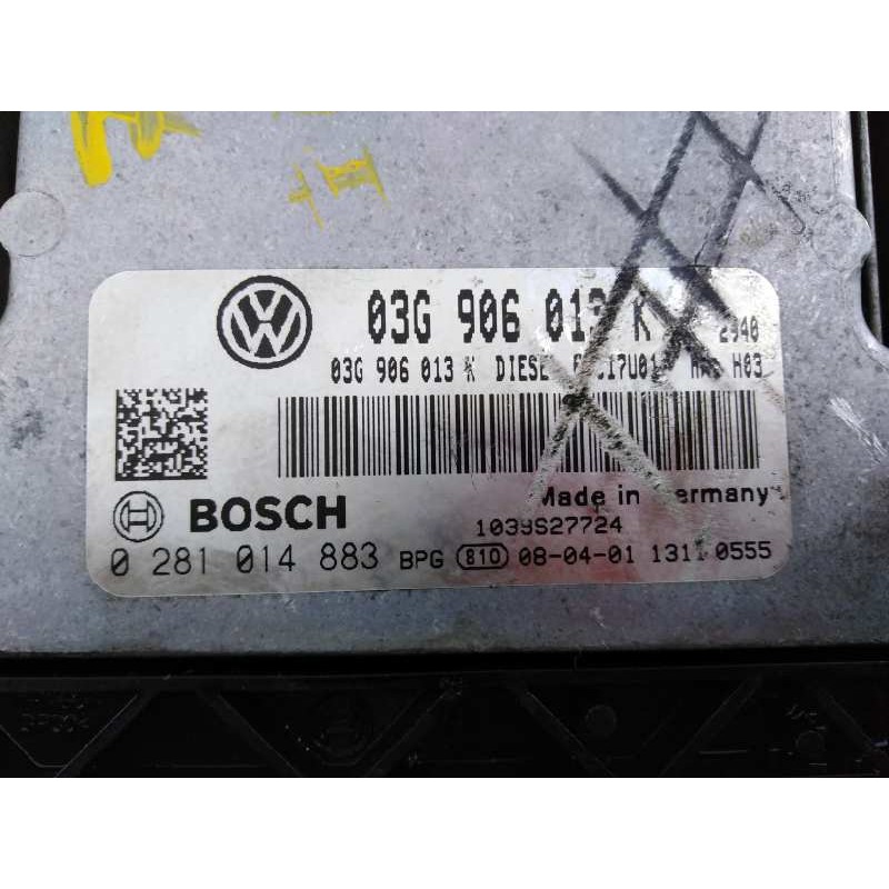 Recambio de centralita motor uce para seat ibiza (6j5) sport referencia OEM IAM 03G906013K 0281014883 E2-A1-18-8