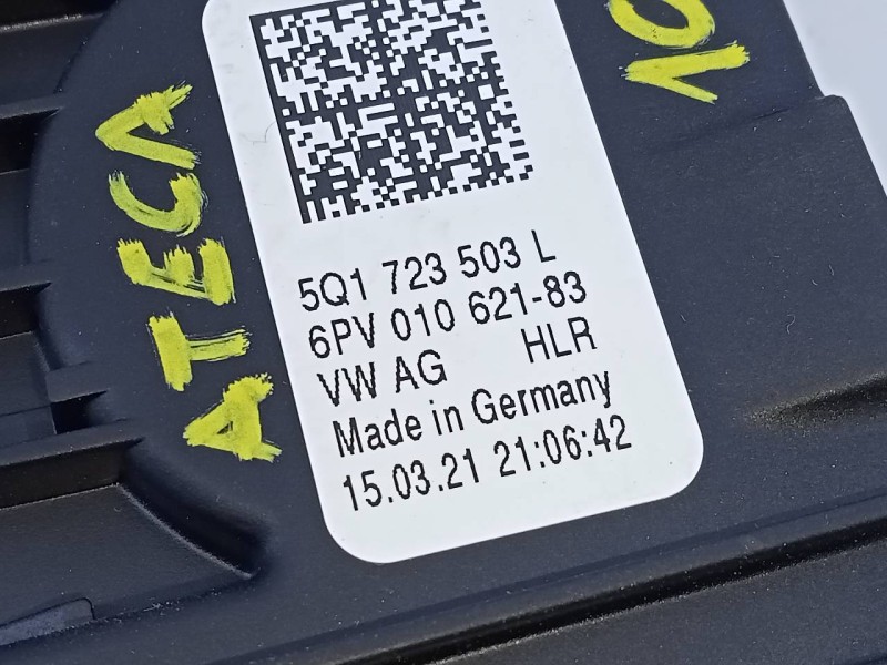 Recambio de pedal acelerador para seat ateca (kh7) fr go 4drive referencia OEM IAM 5Q1723503L 6PV01062183 E2-A1-44-7