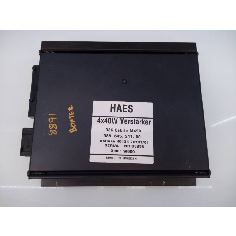 Recambio de amplificador para porsche boxster (typ 986) confort referencia OEM IAM 98664531100 4913470191 E3-B6-58-5