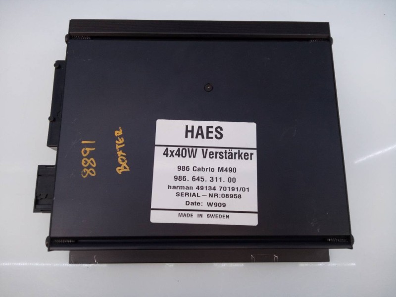 Recambio de amplificador para porsche boxster (typ 986) confort referencia OEM IAM 98664531100 4913470191 E3-B6-58-5