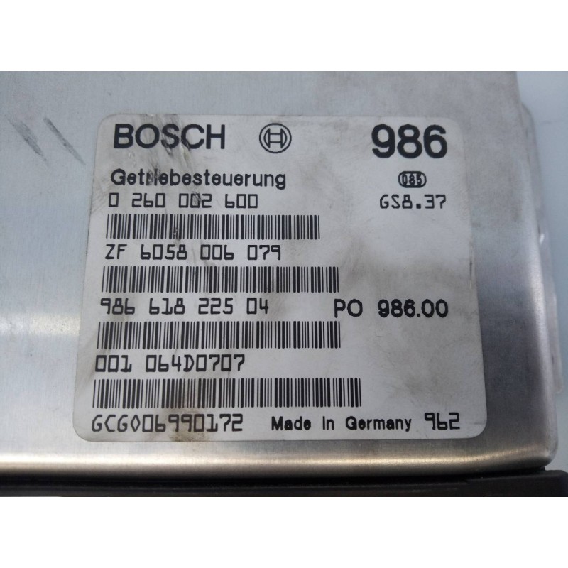 Recambio de centralita cambio automatico para porsche boxster (typ 986) confort referencia OEM IAM 98661822504 02650002600 E3-B6