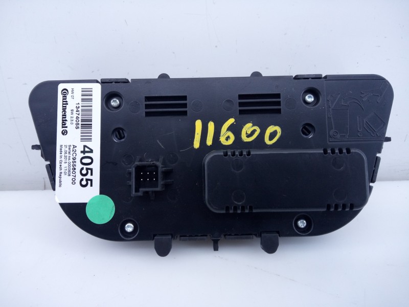 Recambio de mando climatizador para opel mokka x excellence referencia OEM IAM 1347055 A2C95560700 E3-A5-26-1